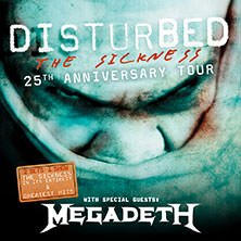 Disturbed - The Sickness 25th Anniversary Tour, © links im Bild Disturbed - The Sickness 25th Anniversary Tour, © links im Bild