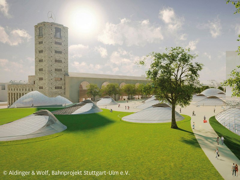 Visualisierung Europaviertel, © Aldinger & Wolf Visualisierung Europaviertel, © Aldinger & Wolf