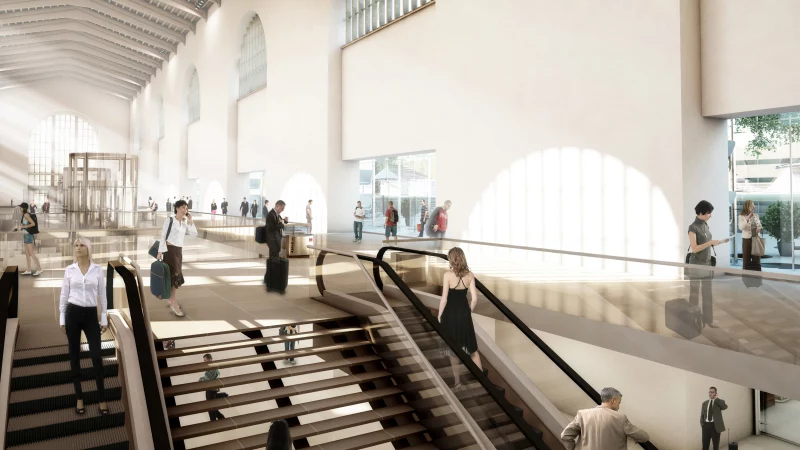 S21 Bonatz Lobby, &copy; Aldinger und Wolf