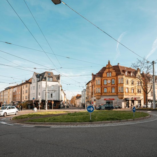 Ostendplatz Kreisverkehr, © SMG, Sarah Schmid