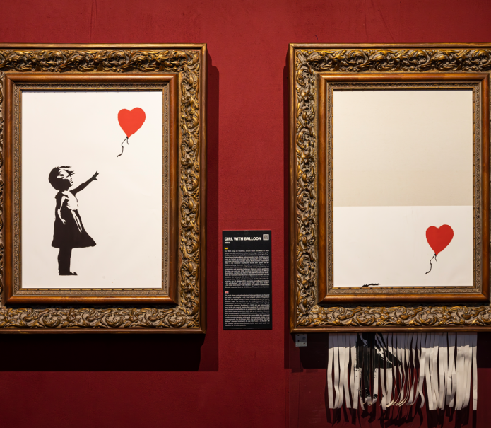 Girl with Balloon, Banksy, &copy; SMG, Sarah Schmid