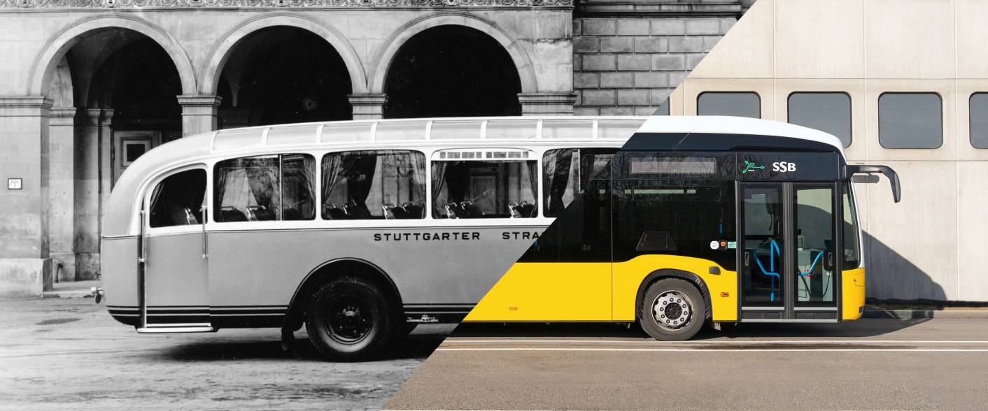 100 Jahre Bus Keyvisual, © SSB 100 Jahre Bus Keyvisual, © SSB