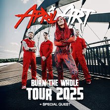 April Art - Burn The Whole Tour 2025 + Support: League Of Distortion, © links im Bild