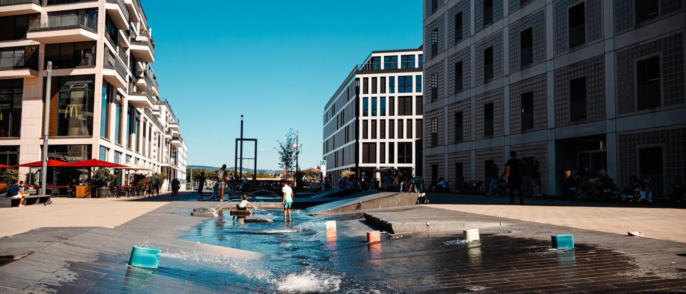 Europaviertel: Mailänder Platz, © Stuttgart-Marketing GmbH, Sarah Schmid