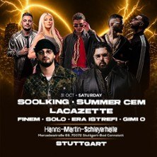 SOOLKING, SUMMER CEM, LACAZETTE, SOLO, ERA ISTREF, FINEM, GIMI-O - History in Stu, © links im Bild SOOLKING, SUMMER CEM, LACAZETTE, SOLO, ERA ISTREF, FINEM, GIMI-O - History in Stu, © links im Bild
