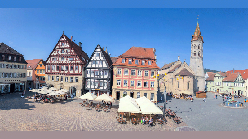 Marktplatz-mit-Rathaus-und-Johanniskirche-Foto-Thomas-Zehnder-Hostrup-Fotografie, © Foto Thomas Zehnder Hostrup Fotografie