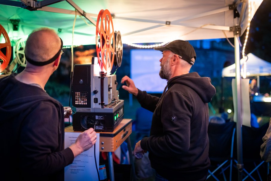 16mm Freiluftkino, &copy; Julian Rettig