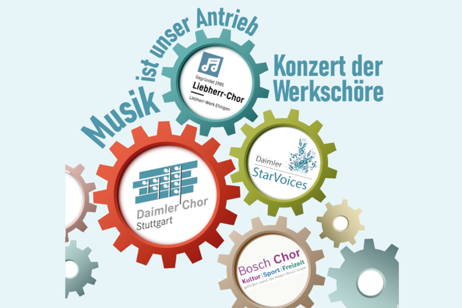 Konzert der Werkschöre – Musik ist unser Antrieb., © Daimler Chor Stuttgart