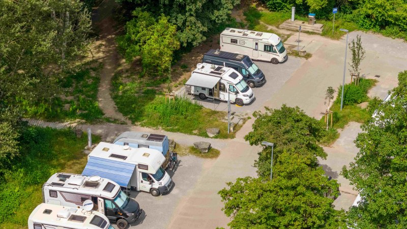 Motorhome parking space Schw&auml;bisch Hall Auwiese, &copy; Michael K&uuml;hneisen
