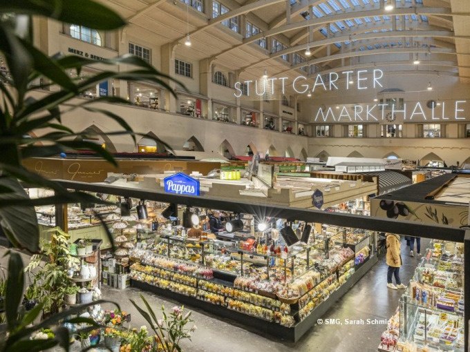 Schlemmerparadies Stuttgarter Markthalle - Preis 2027, © Stuttgart Marketing GmbH Schlemmerparadies Stuttgarter Markthalle - Preis 2027, © Stuttgart Marketing GmbH