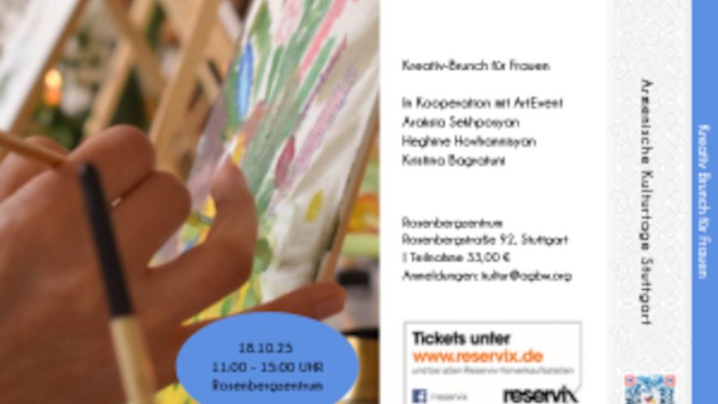 Kreativ-Brunch für Frauen, © Armenische Gemeinde Baden-Württemberg e.V.