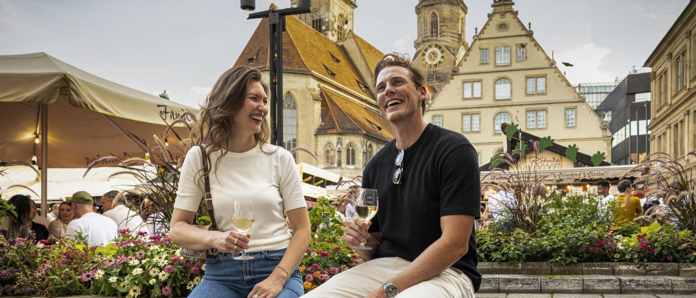 Stuttgarter Weindorf, © Stuttgart-Marketing GmbH, Sarah Schmid