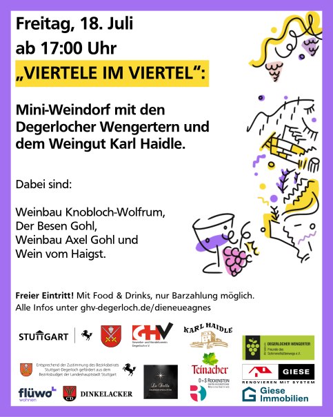 Info Seite des Events, © Bezirksamt Degerloch / GHV Degerloch