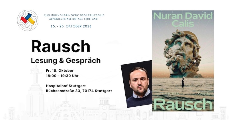 Lesung und Autorengespräch: Rausch, © AGBW, Nuran David Calis Lesung und Autorengespräch: Rausch, © AGBW, Nuran David Calis