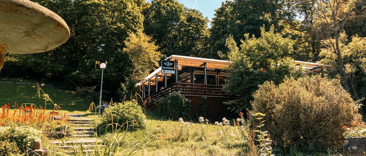 Buschpilot Restaurant Au&szlig;enansicht, &copy; SMG, Sarah Schmid