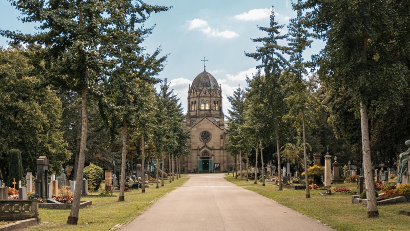 Pragfriedhof Hauptweg, © Stuttgart-Marketing GmbH, Sarah Schmid